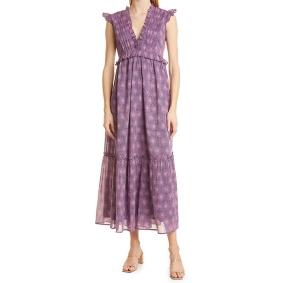 Banjanan Purple and Pink Maxi Dress - Picture 4 of 16